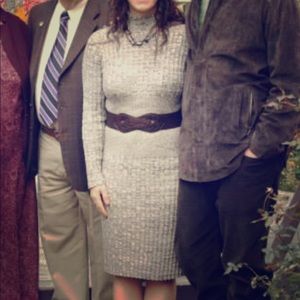 Mockneck ribbed sweater dress from Victoria Secret